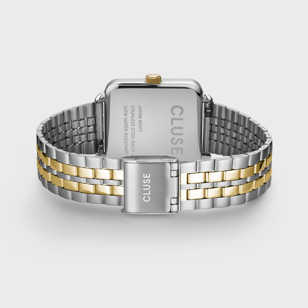 CLUSE TWO-TONE TETRAGONE WATCH