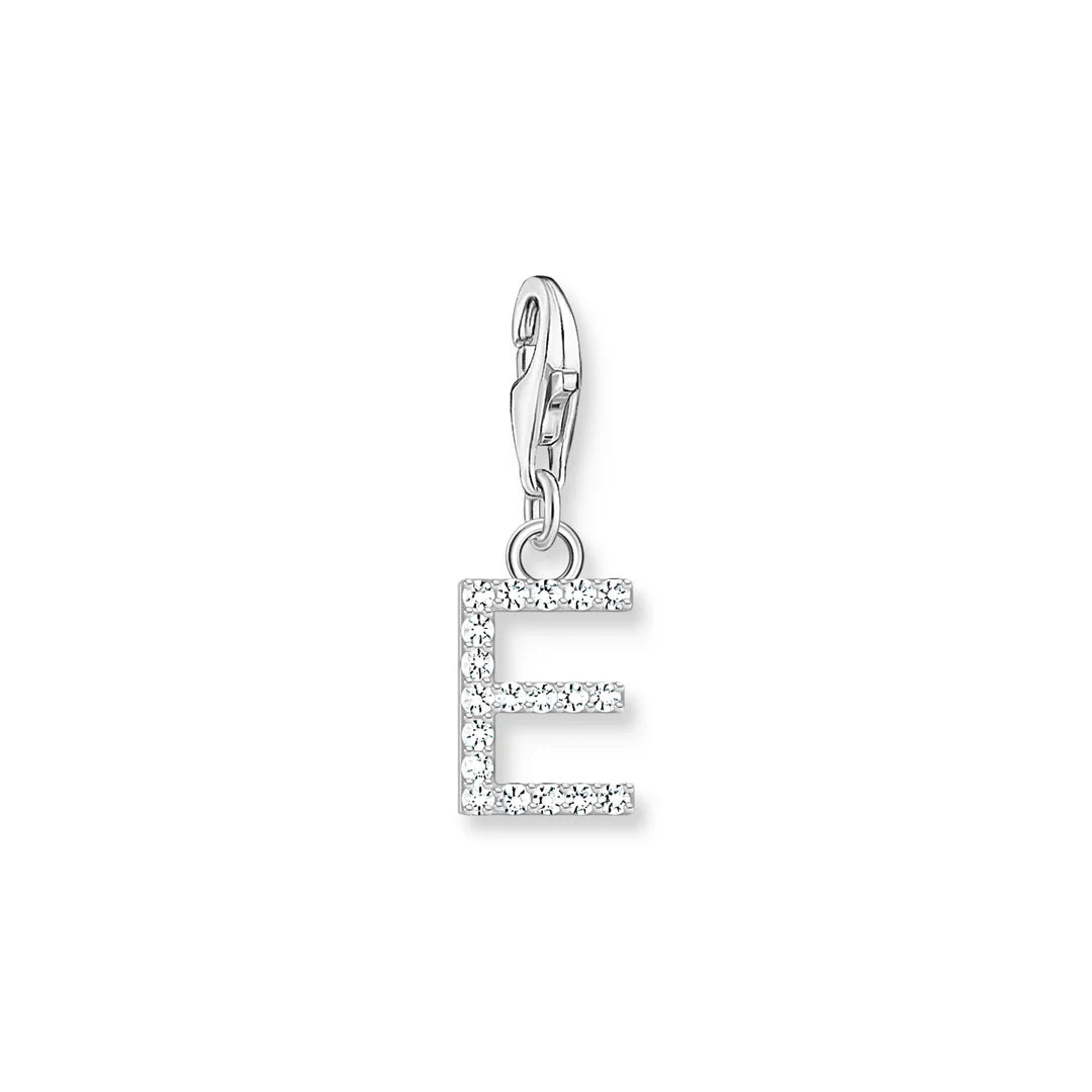 THOMAS SABO CZ INITIAL CLIP CHARM