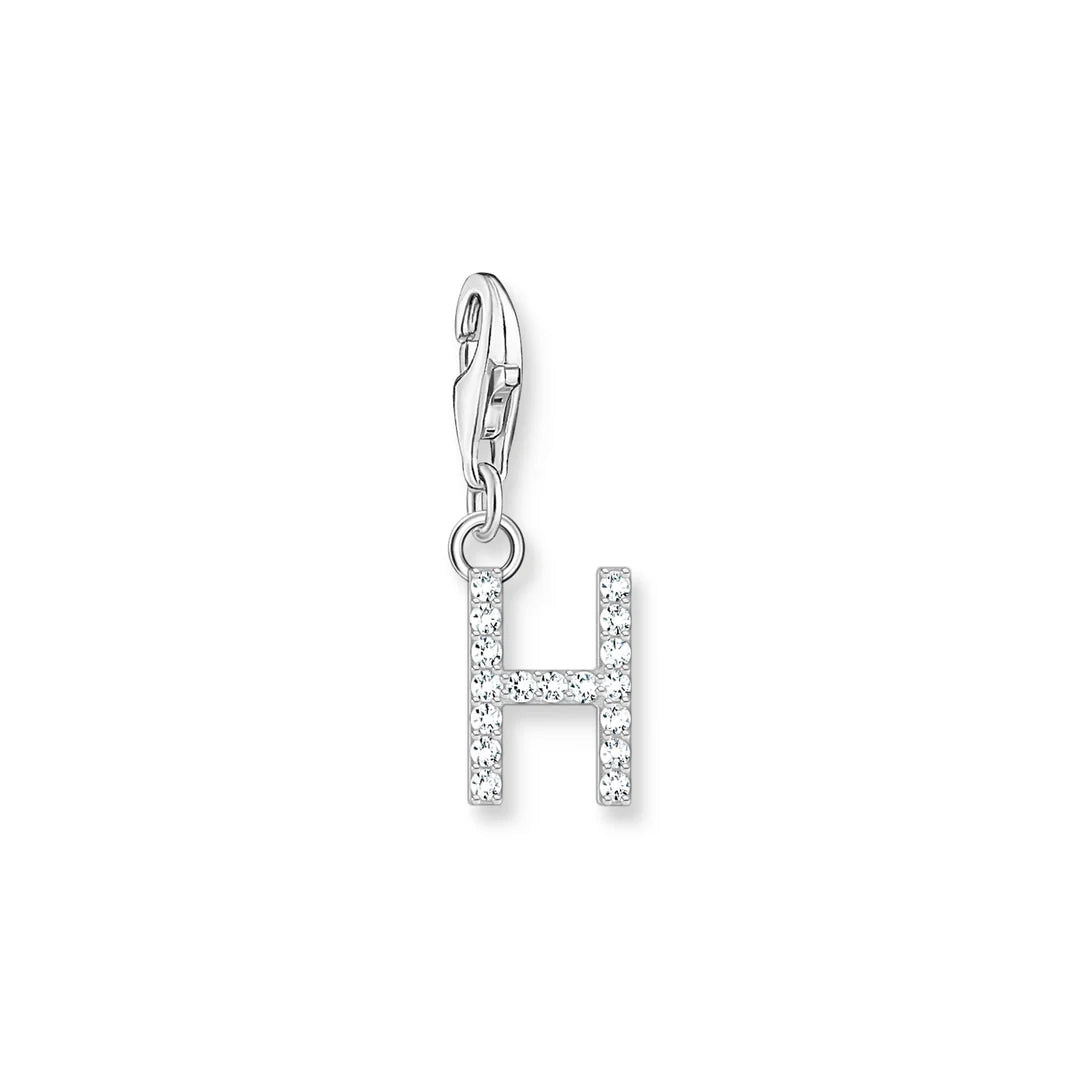 THOMAS SABO CZ INITIAL CLIP CHARM