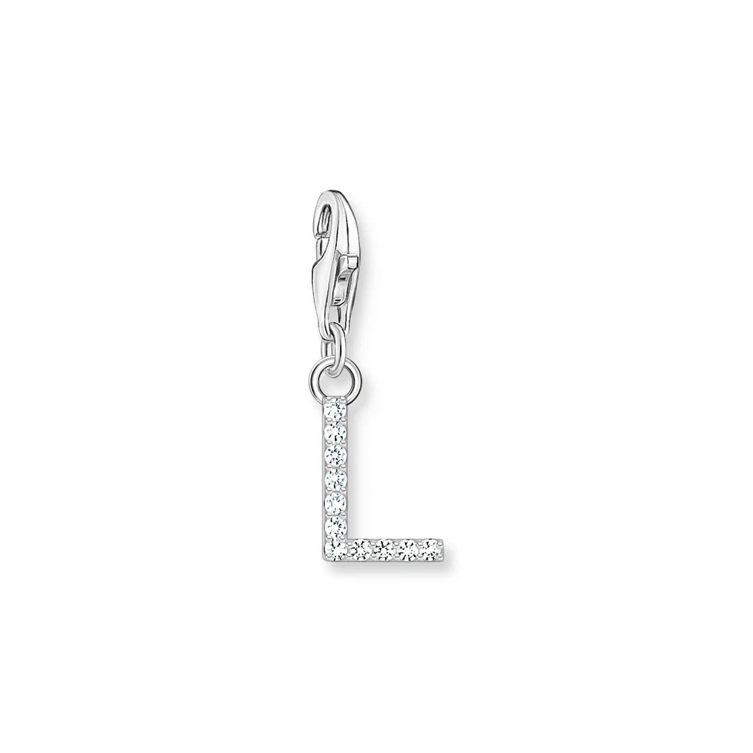 THOMAS SABO CZ INITIAL CLIP CHARM