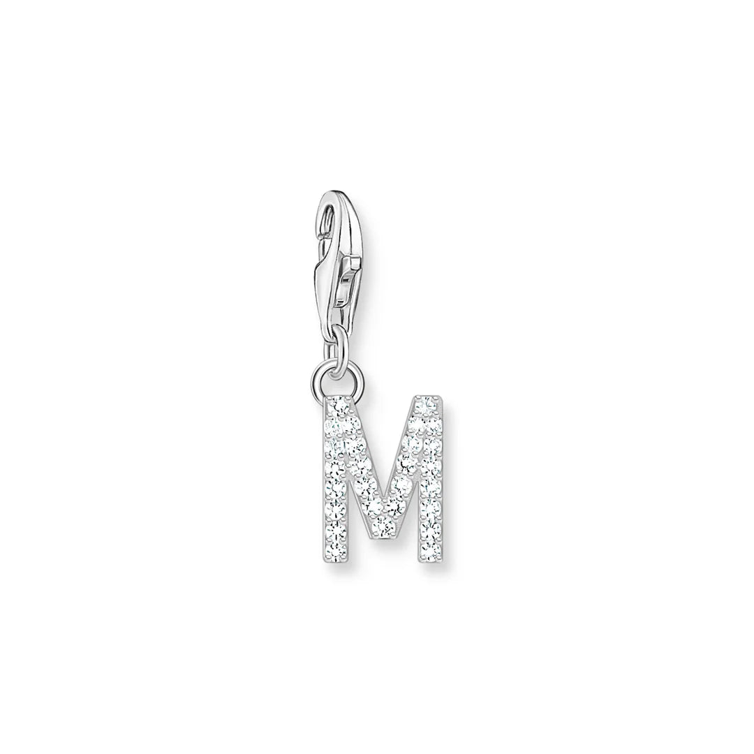 THOMAS SABO CZ INITIAL CLIP CHARM