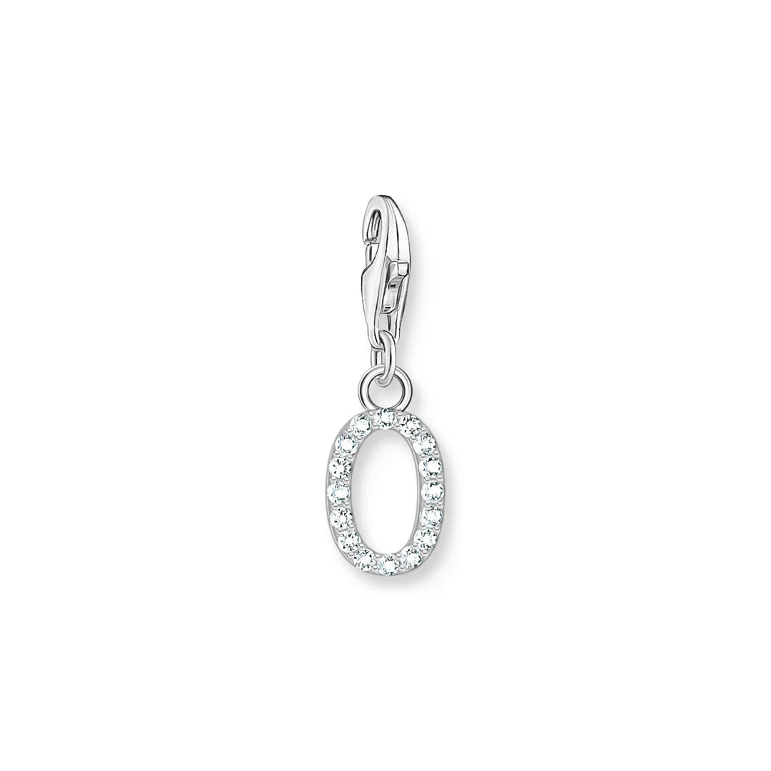 THOMAS SABO CZ INITIAL CLIP CHARM