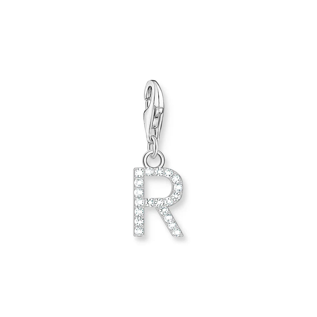 THOMAS SABO CZ INITIAL CLIP CHARM