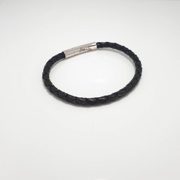 LEATHER BRACELET ASSORTED COLOURS