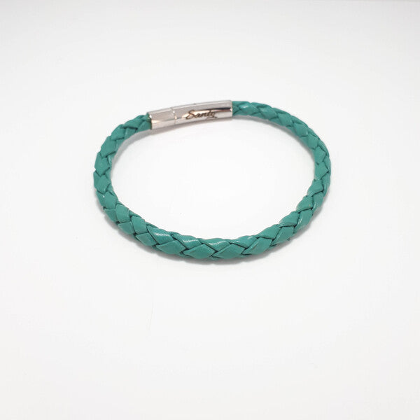 LEATHER BRACELET ASSORTED COLOURS