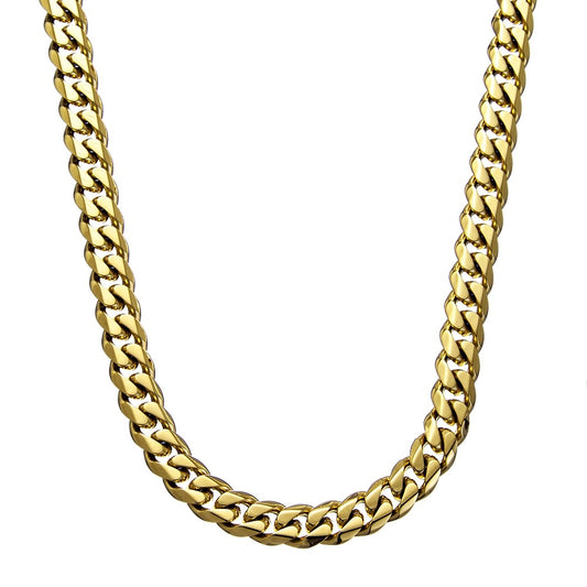 GOLD CURB MEN'S CHAIN 60CM