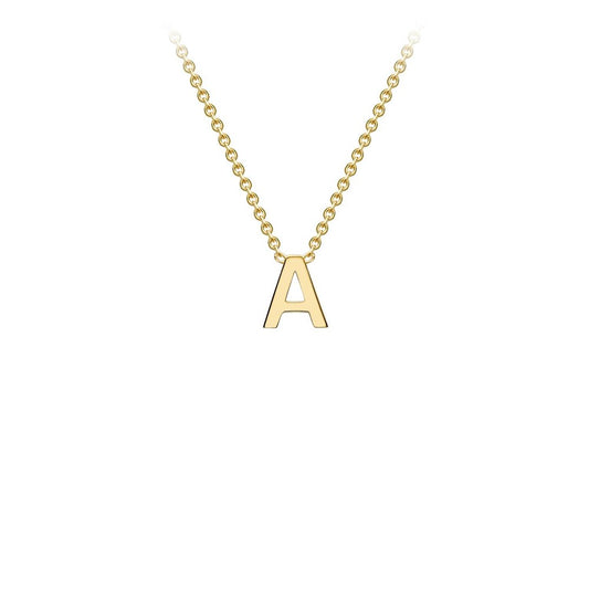 9CT GOLD INITIAL NECKLACE