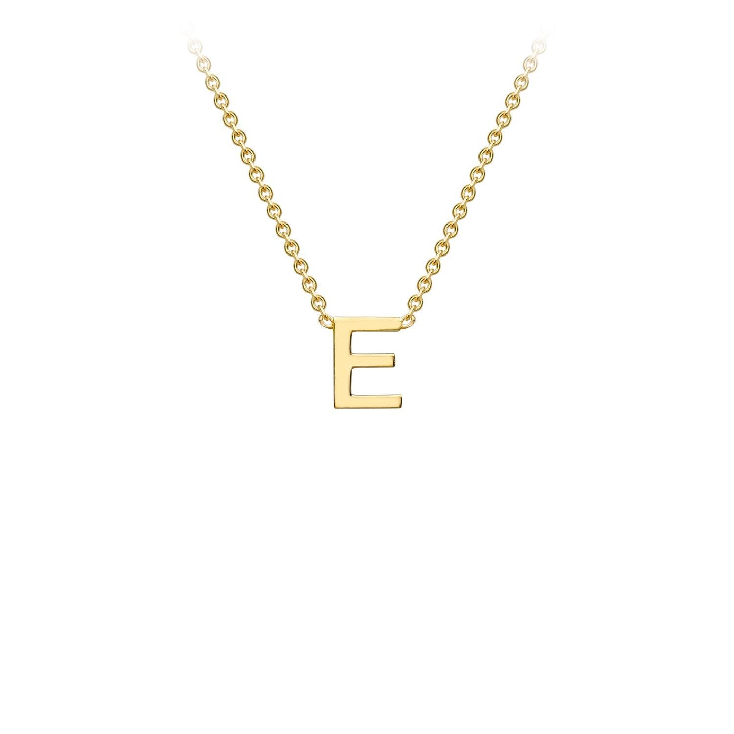 9CT GOLD INITIAL NECKLACE