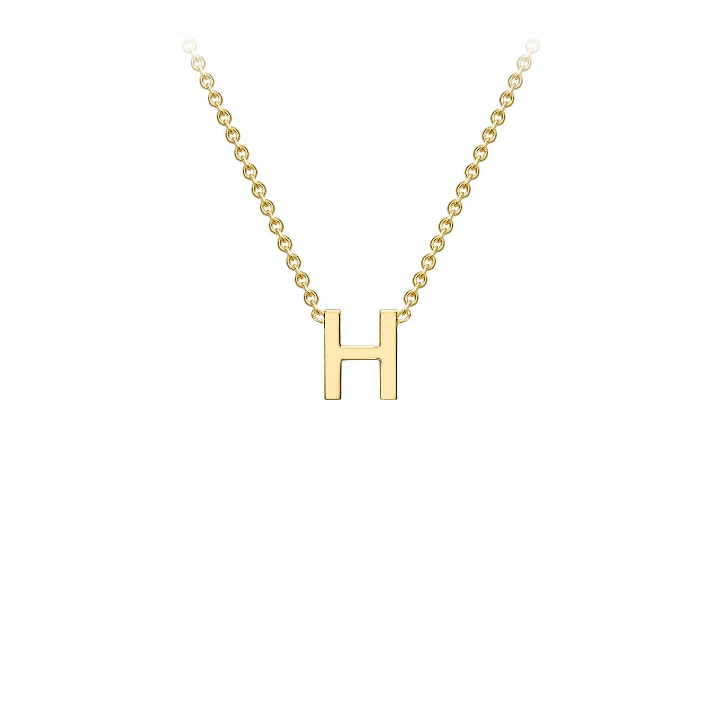 9CT GOLD INITIAL NECKLACE