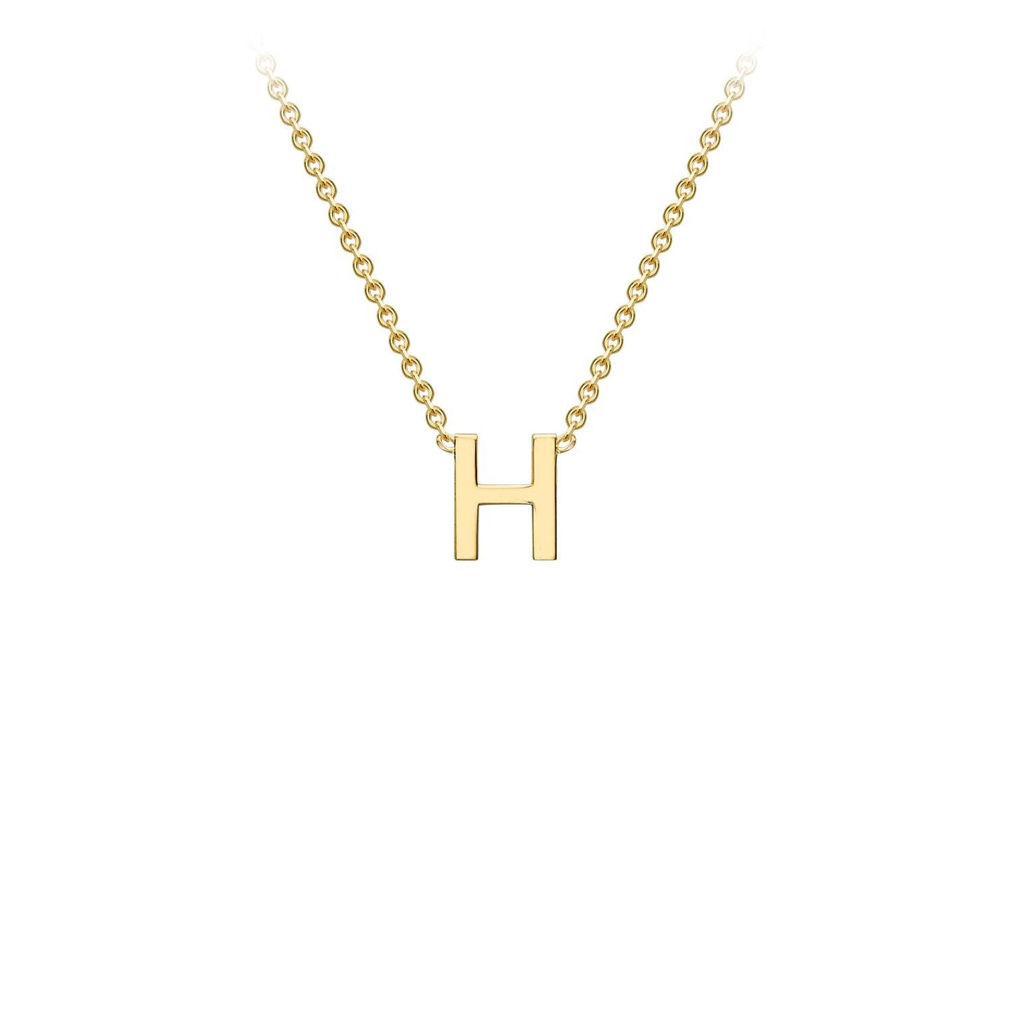 9CT GOLD INITIAL NECKLACE