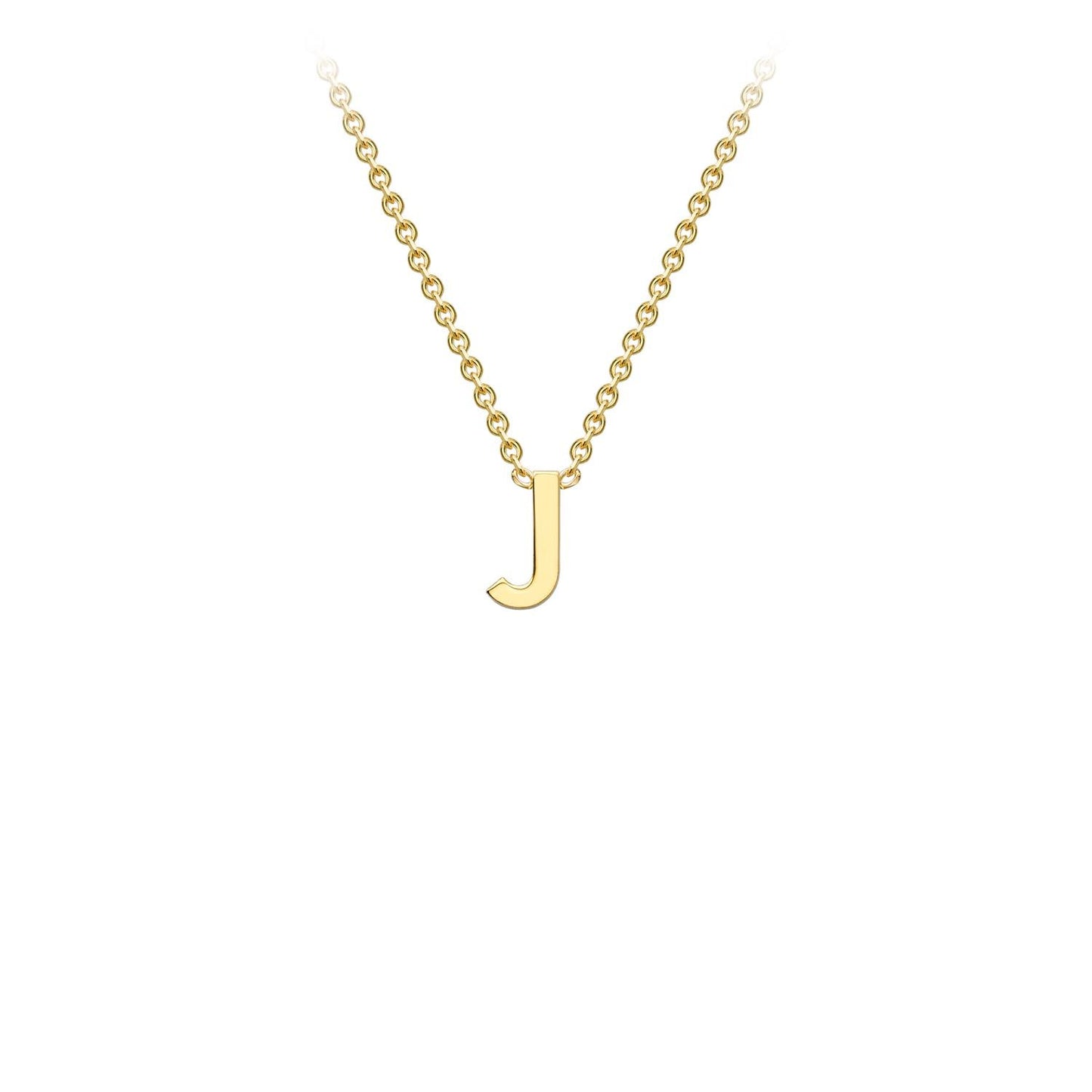 9CT GOLD INITIAL NECKLACE