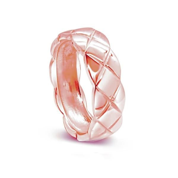 ROSE GOLD PATTERN RING