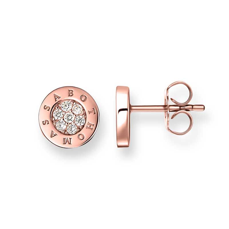 THOMAS SABO ROSE GOLD CZ STUDS