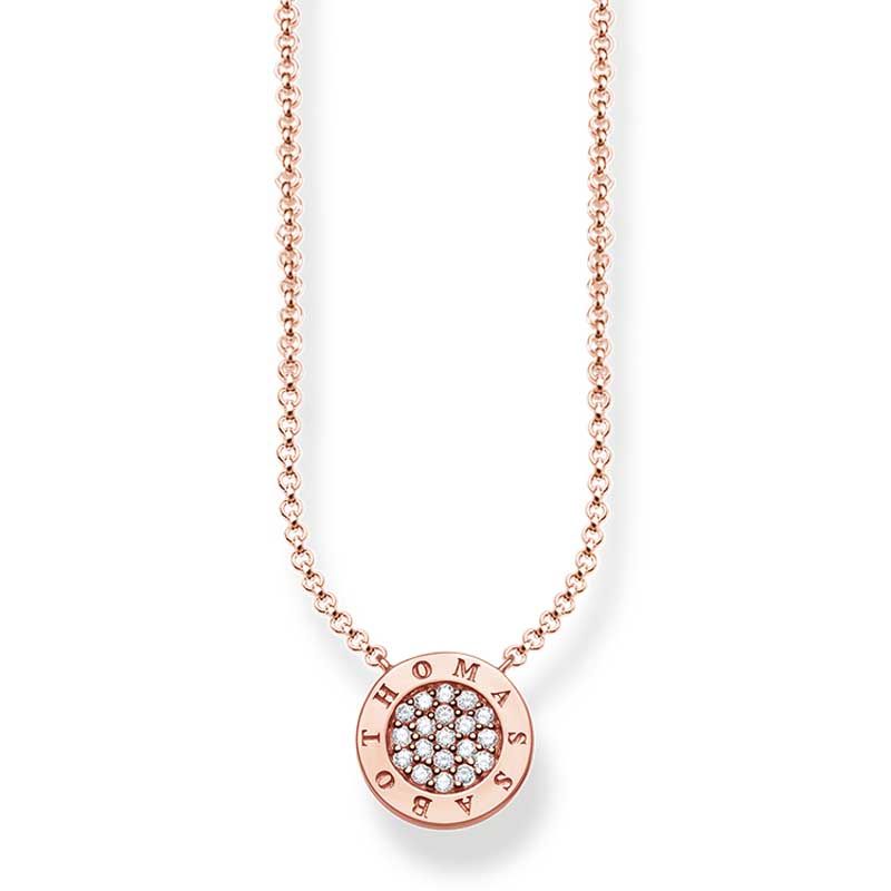 THOMAS SABO ROSE GOLD CZ NECKLACE