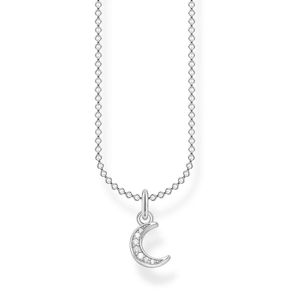 THOMAS SABO CZ MOON NECKLACE