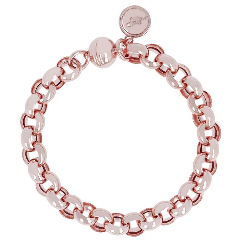 Rose gold hot sale belcher bracelet