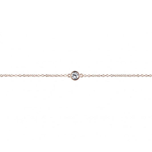 ROSE GOLD CZ BRACELET