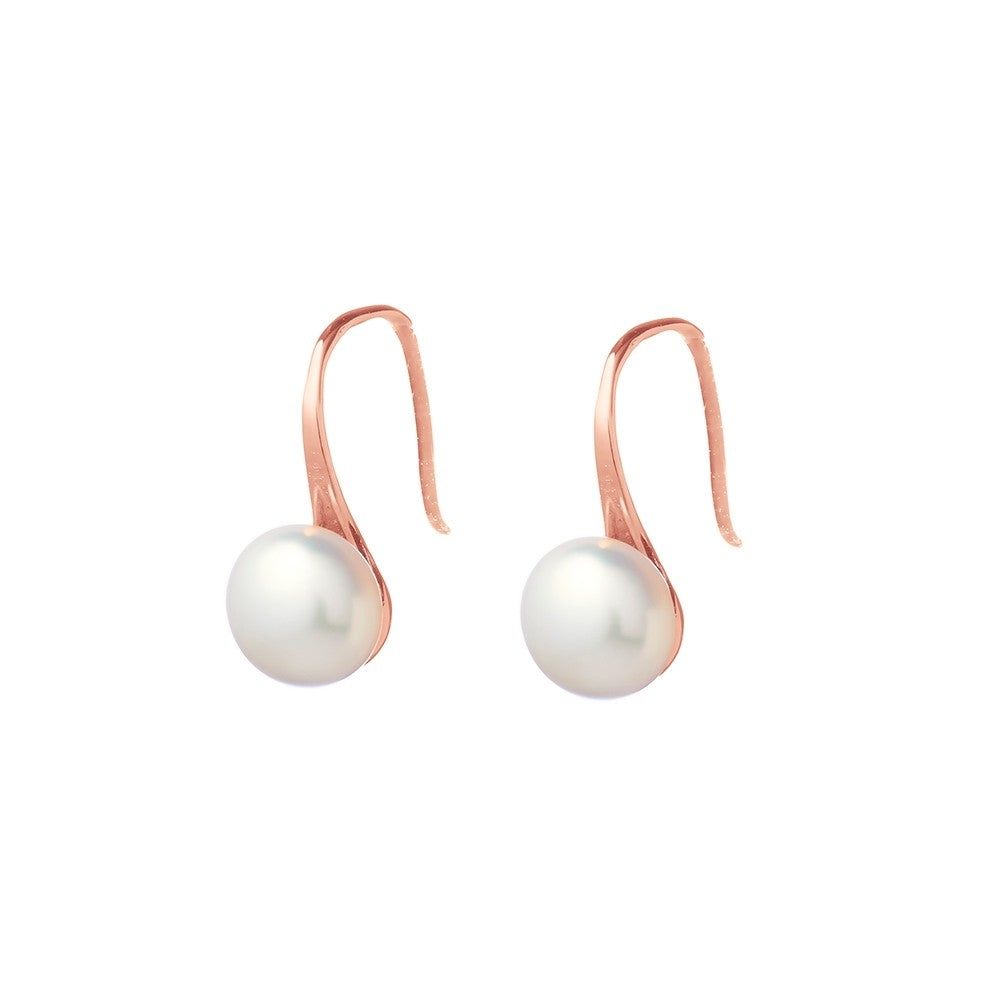ROSE GOLD PEARL EARRING