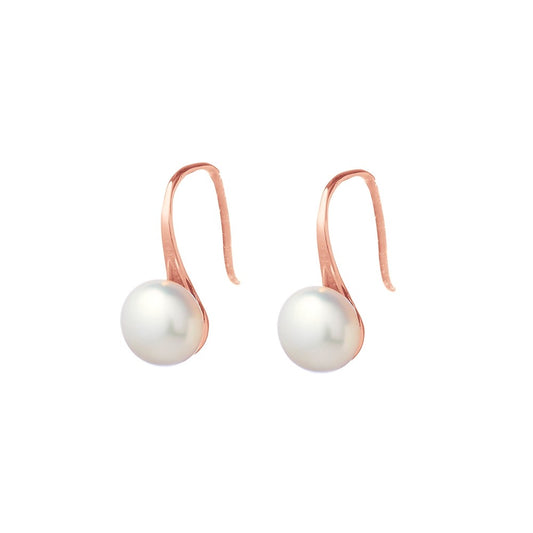 ROSE GOLD PEARL EARRING