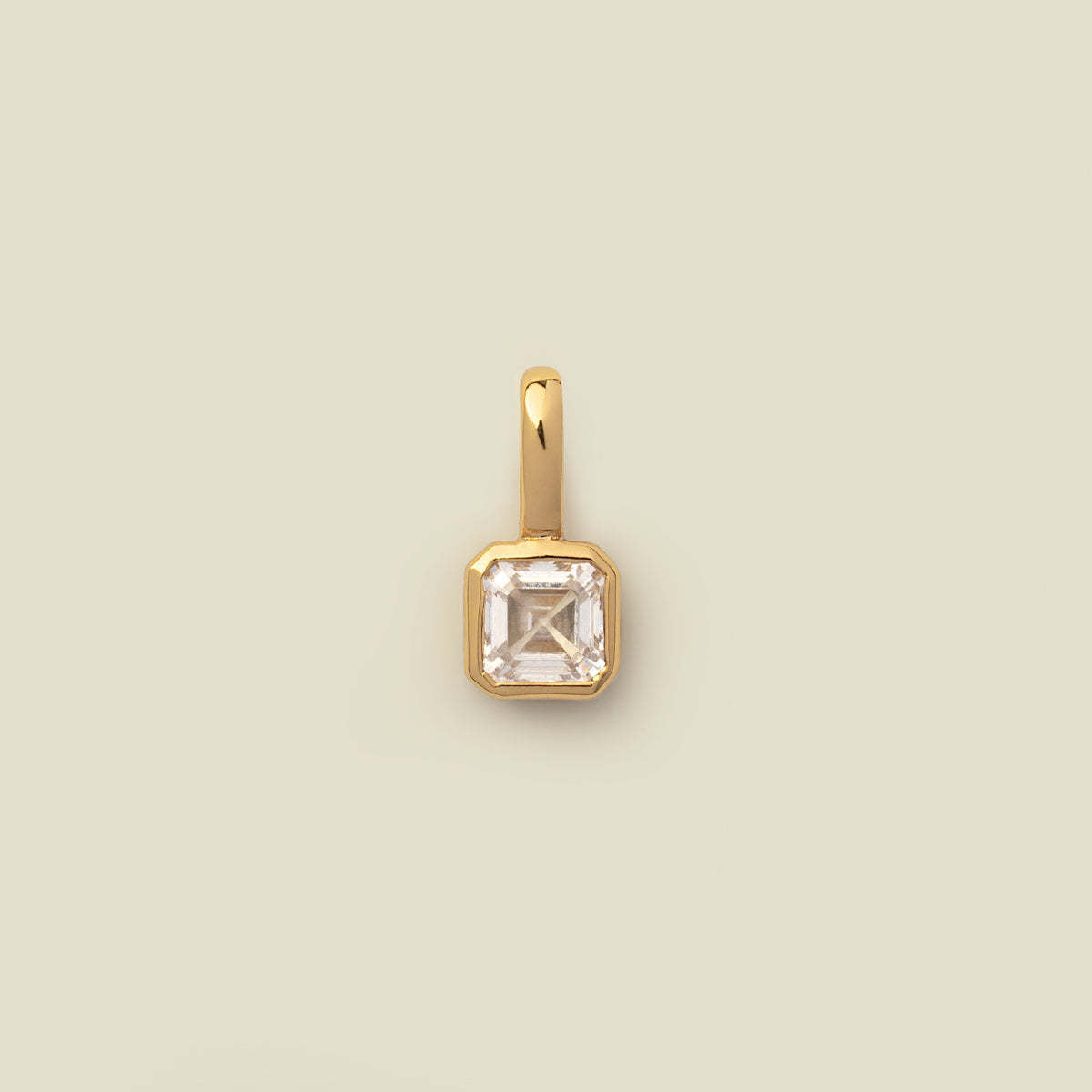 18K GOLD PLATED BIRTHSTONE PENDANT