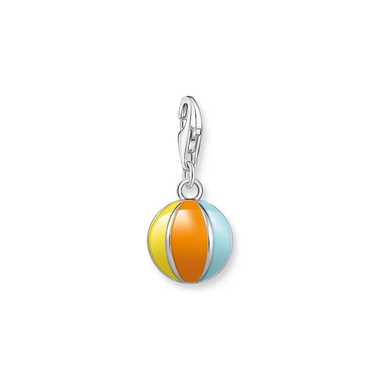 THOMAS SABO ENAMEL BEACH BALL CLIP CHARM