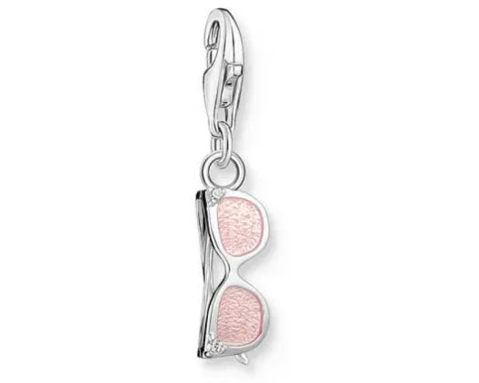 S/S THOMAS SABO PINK SUNGLASSES CLIP CHARM