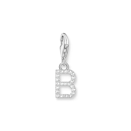 THOMAS SABO CZ INITIAL CLIP CHARM