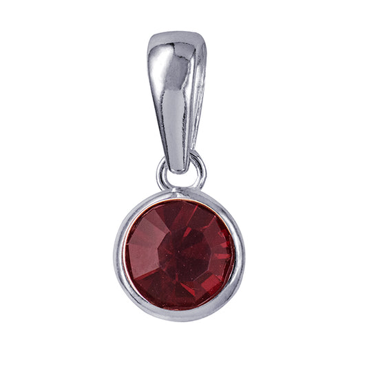 STERLING SILVER JANUARY BIRTHSTONE NECKLACE