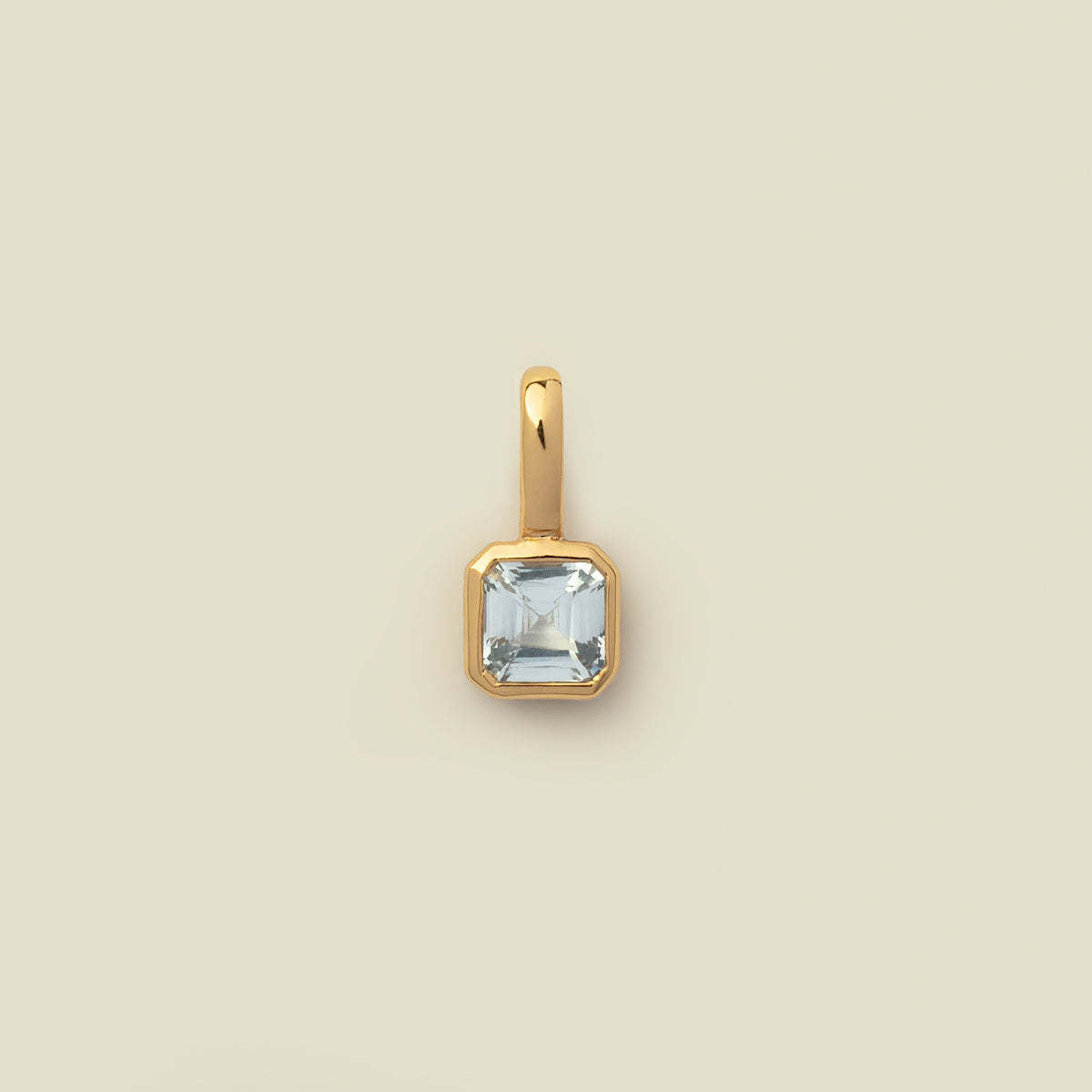 18K GOLD PLATED BIRTHSTONE PENDANT