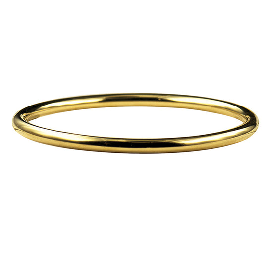 GOLD STAINLESS STEEL GOLF BANGLE