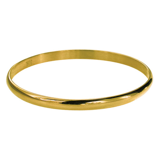 GOLD STAINLESS STEEL BANGLE