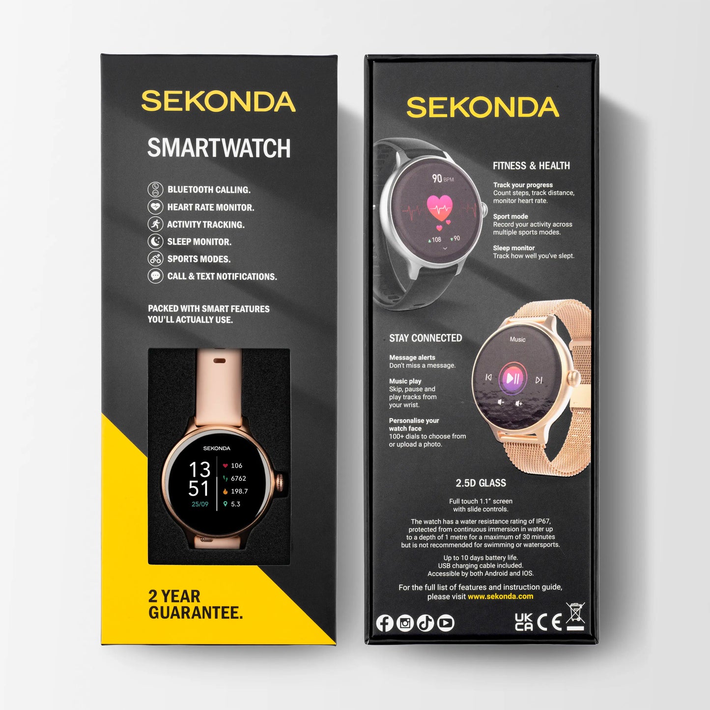 SEKONDA CONNECT SMART WATCH 40623