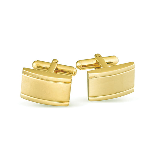 GOLD MEN'S CUFFLINKS