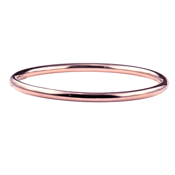 ROSE GOLD STAINLESS STEEL GOLF BANGLE