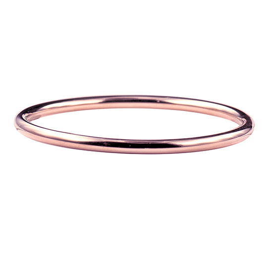 ROSE GOLD STAINLESS STEEL GOLF BANGLE