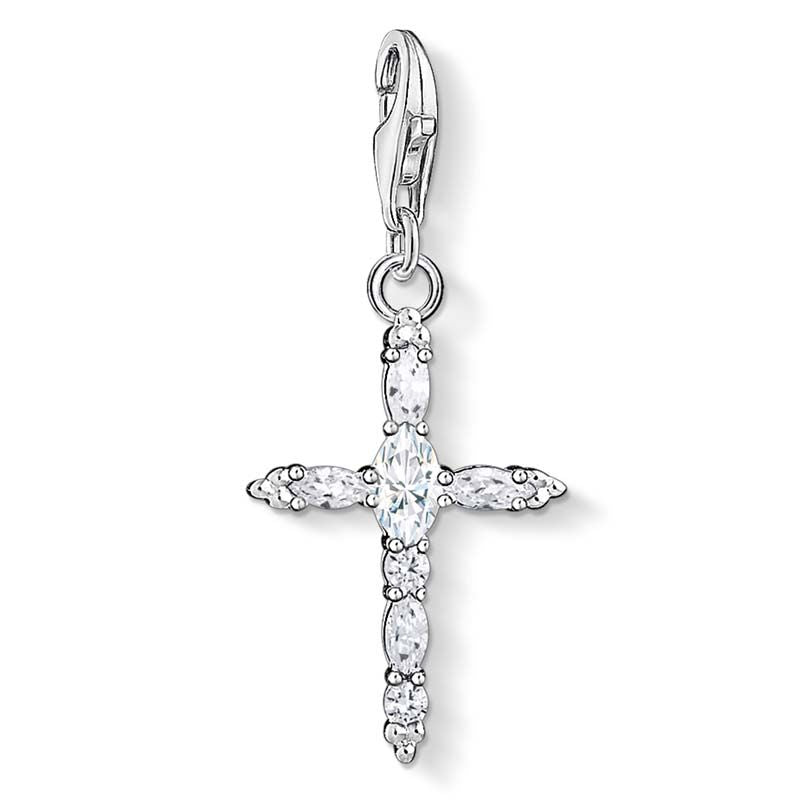 THOMAS SABO CZ CROSS CLIP CHARM