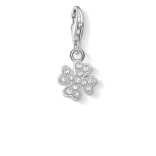 THOMAS SABO CZ CLOVER CLIP CHARM