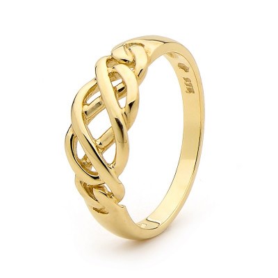9CT GOLD CELTIC KNOT RING