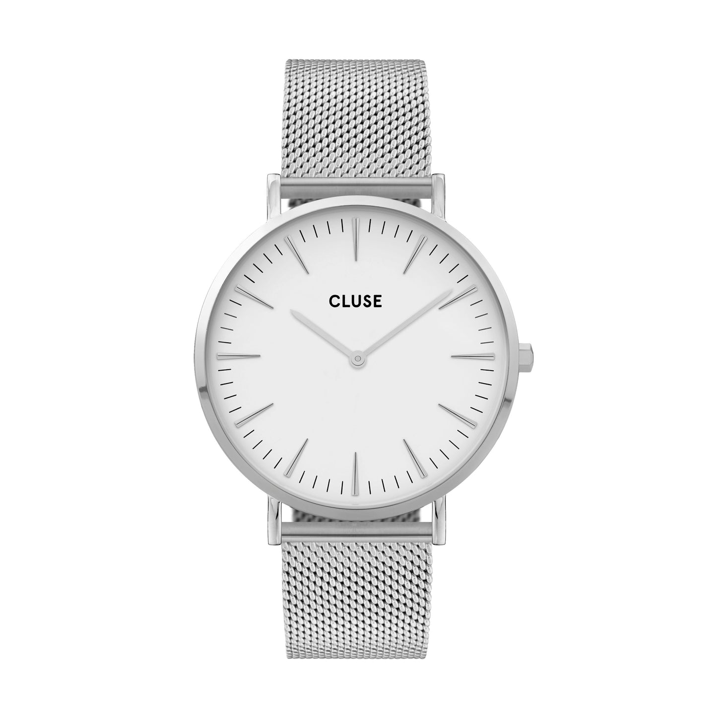 CLUSE SILVER BOHO CHIC WATCH