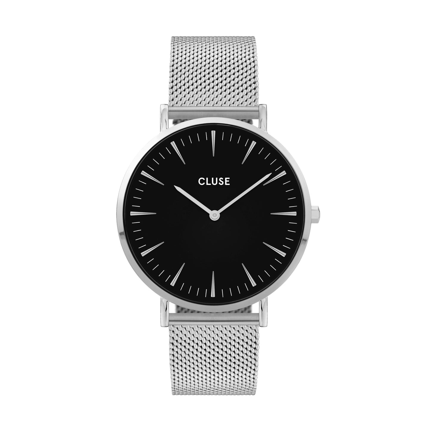 CLUSE SILVER BOHO CHIC WATCH