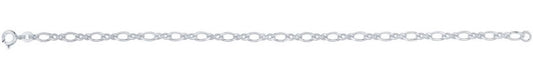STERLING SILVER FIGARO BRACELET