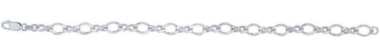STERLING SILVER FIGARO BRACELET