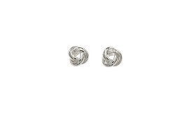 STERLING SILVER KNOT STUDS