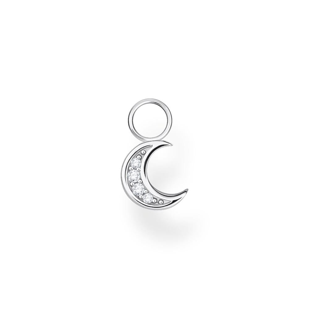 THOMAS SABO CZ MOON EAR PENDANT