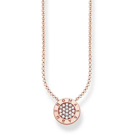THOMAS SABO ROSE GOLD CZ NECKLACE