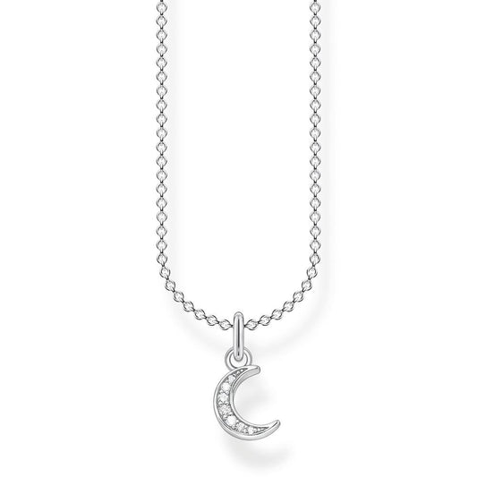 THOMAS SABO CZ MOON NECKLACE