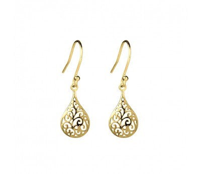 GOLD FILIGREE EARRINGS