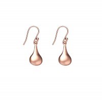 ROSE GOLD TEAR DROP EARRINGS