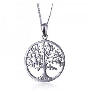 STERLING SILVER TREE OF LIFE NECKLACE